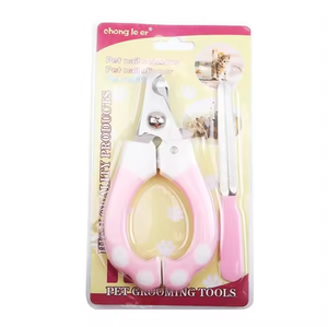 Coupe-ongles pour animaux de compagnie Petop en acier inoxydable simple pour chiens et chats - Outil de toilettage des ongles pour petites races - Product Image 3