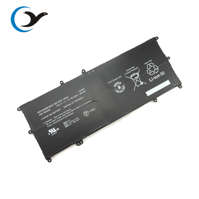 BPS40 Brand New Replacement Laptop Battery BPS40 VGP-BPS40 for Sony Vaio Flip SVF14A Series Battery Wholesale in Stock