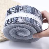 Vente en gros de tissu fait à la main, patchwork, couture 100% coton, bandes de quilting, rouleau de gelée pour bricolage, couture, artisanat d'art, 20 40 pièces
