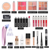 Trousse de Maquillage Professionnel Complète : Fards à Paupières, Rouges à Lèvres, Crayons à Sourcils, Gloss, Blush, Enlumineur, Mascara et Fond de Teint