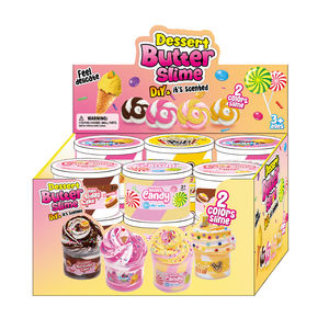 Vente chaude <span class=keywords><strong>Dessert</strong></span> Beurre Slime 3 Pack Parfumée Slime Bien Stretch Non Collant Pâte à <span class=keywords><strong>Modeler</strong></span> pour Enfants - Product Image 3