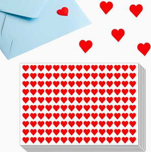 DAMAI Colored Heart Self-Adhesive <b>Reward</b> <b>Stickers</b>, Praise <b>Stickers</b> for Kindergarten & Primary School Students - Product Image 4