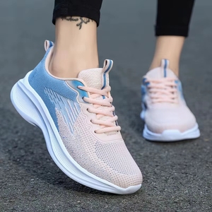 Zapatillas Deportivas de Moda para Mujer, Transpirables, con Cordones, Casuales, para Primavera/Otoño - Product Image 1