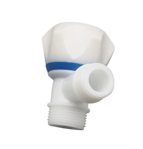 Accessoires de robinetterie en plastique durable pour salle de bain et toilettes : Robinet d'arrêt d'angle pour cuvette de toilettes - Product Image 5