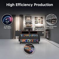 Impresora de Sublimación de Formato Grande de 1.9m de Alta Calidad, Impresora de Sublimación I3200 con 4 Cabezales