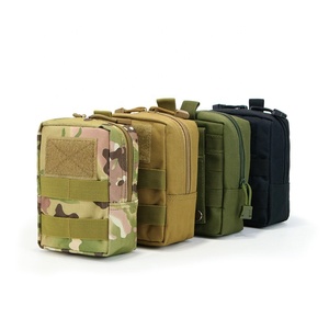 BEARKY Piccola Cintura Tattica Multiuso in Poliestere Balistico Impermeabile Molle Patrol Side Rig con Cerniera e Porta Carte Personalizzato per Esterni - Product Image 6