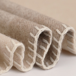 Fabricant personnalisé vente en gros 100% <span class=keywords><strong>laine</strong></span> tricoté lestée Jacquard maison camping voyage canapé-lit <span class=keywords><strong>couverture</strong></span> jetable - Product Image 4
