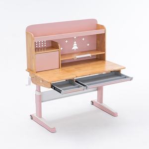 Scrivania per studenti di apprendimento per bambini set scrivania per laptop scrivania scrivania da studio <span class=keywords><strong>rosa</strong></span> per ragazze piccolo appartamento casa scuola - Product Image 3