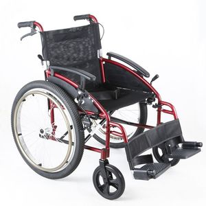 <span class=keywords><strong>Silla</strong></span> <span class=keywords><strong>de</strong></span> ruedas Manual plegable <span class=keywords><strong>de</strong></span> aleación <span class=keywords><strong>de</strong></span> aluminio adecuada para ancianos, neumáticos manuales, <span class=keywords><strong>silla</strong></span> <span class=keywords><strong>de</strong></span> ruedas para ancianos - Product Image 2
