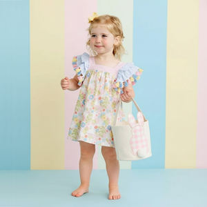 Cesti Pasquali all'Ingrosso Personalizzati con Design Coniglietto Carino, Contenitori Ecologici per Bambini e Neonati per Caccia alle Uova e Regali - Product Image 4