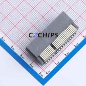 PCIE-064-02-F-D-RA Gold Finger Connector Bent Lead Through Hole,P=1mm Connector 1mm 64P Right Angle Insert Phosphor Bronze - Product Image 2