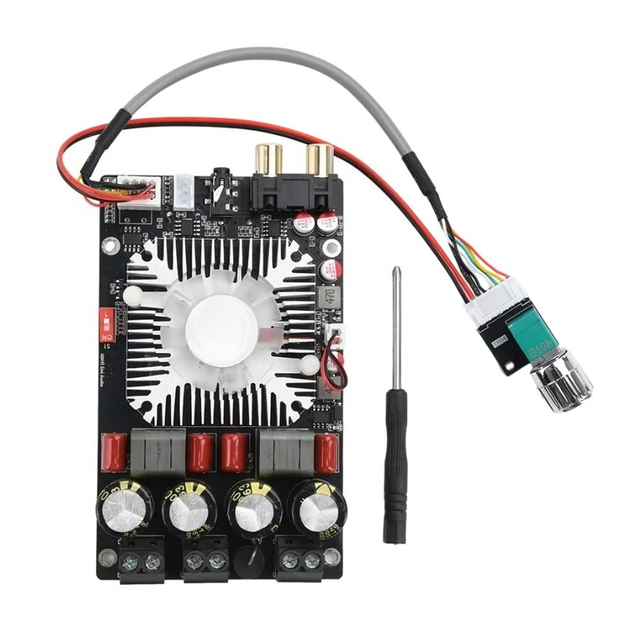 TPA3251D2 Class D Amplifier Pure Rear Stage Amplifier Board HiFi Stereo Audio Power Amplifier Module 2-Channel 220W*2/Mono 350W