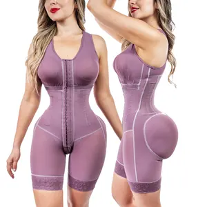 Wholesale Private Label High Waist Trainer Tummy Control Shapewear Full Body Slimming Colombian Fajas Shaper