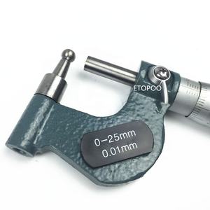 Micromètre de tube de haute qualité 0-25 mm, micromètre spécial pour tête de tambour, outils de mesure - Product Image 3