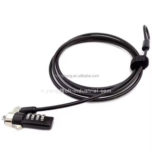 Gran oferta, combinación de dígitos contra robo, cuña, portátil, contraseña Digital negra, bloqueo de <span class=keywords><strong>Cable</strong></span> de seguridad para ordenador portátil, bloqueo para seguridad - Product Image 3