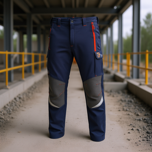Pantalon de travail Ttake Style gris taille XL, pantalon de protection pour usage industriel - Product Image 3