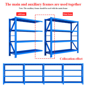 H Y <span class=keywords><strong>longspan</strong></span> kệ giá cao bay công nghiệp Kệ hẹp lối đi Heavy Duty kho kim loại lưu trữ chọn lọc Pallet kệ - Product Image 4