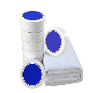 Nouvelle serviette de bain compressée en coton tissé jetable blanche, super absorbante et à séchage rapide, idéale pour l'hôtel, les voyages et les cheveux. - Product Image 1