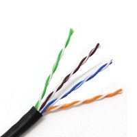 Cable lan de prueba de paso, caja de tracción utp ftp sftp stp sstp cat5e al aire libre, cable de cobre 305 cat5, precio por metro, 100% m