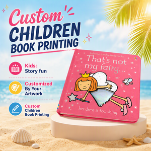 Libri Illustrati per Bambini Personalizzati con Copertina Rigida, Stampa Offset, Rilegatura Cucita, Laminazione in Film per Pubblicazione - Product Image 1