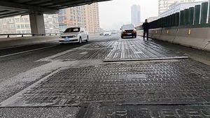 Hongyue nhà máy 4x8 HDPE Kết cấu bề mặt bền ISO9001 chứng nhận di động Mat Đường Cơ Sở tấm subgrade tấm cắt - Product Image 6