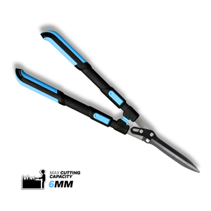 551087 Cisaille à haies télescopique composée 710 mm SK-5 avec tube métallique noir télescopique et poignée souple pour arbustes de jardin - Product Image 1