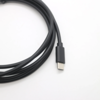 Revolution DC5521 Schnellladekabel Typ-C USB mit Nylon-Ummantelung 5A Schnellladung für Kamera Stecker/Buchse Anschlüsse