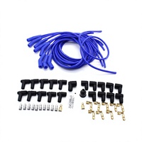 مجموعة كابلات إشعال جديدة زرقاء 8 مم 135 لسيارات شيفروليه HEI BBC SBC SBF 302 350 454