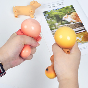 High Quality TPR Animal Stretchy Weiner Dog Pressure Release Promotional Gift Decompression <b>Squeeze</b> Toys for Kids and Adults - Product Image 5