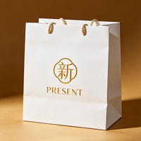 Sacs d'emballage Ching TA, sacs de shopping en papier spécial avec feuille d'argent pour l'emballage de bijoux de luxe, sac cadeau en papier