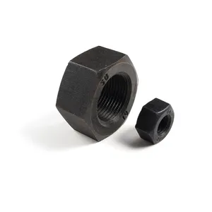 Customiztion 1-12 ASTM A194 Grade 7 Carbon Steel Black Oxide Heavy Hex High Nut