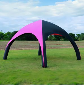 Cabine <span class=keywords><strong>gonflable</strong></span> professionnelle de logo pour la grande tente d'auvent de TPU personnalisable de publicité extérieure, <span class=keywords><strong>structure</strong></span> stable de 4 jambes pour des événements - Product Image 6