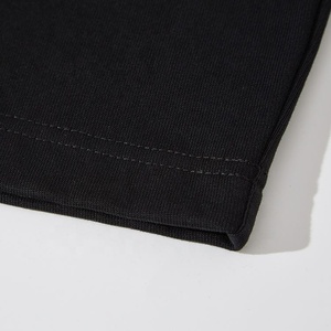 Elegante algodón pesado 320gsm logotipo personalizado de gran tamaño hombres camiseta hombres Plain Boxy Fit camisetas en blanco - Product Image 6