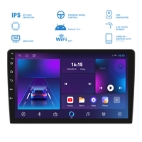 Autoradio Android 2DIN KZS TS18 IPS 9/10 pouces avec GPS, navigation, multimédia, aide au recul, DSP et RGB – Vente en gros