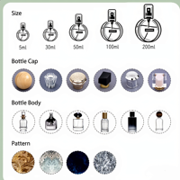 Coffret cadeau de parfum personnalisé du Moyen-Orient, vaporisateur, eau de toilette boisée, vente en gros