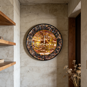 <span class=keywords><strong>Orologio</strong></span> <span class=keywords><strong>da</strong></span> <span class=keywords><strong>Parete</strong></span> di Lusso con Design a Conchiglia, Stampa Acrilica di Alta Qualità, <span class=keywords><strong>Orologio</strong></span> Islamico Musulmano Creativo per Soggiorno - Product Image 5