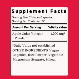 แคปซูลน้ำส้มสายชูหมักจากแอปเปิ้ล สมุนไพรเสริมอาหารยอดนิยมจากโรงงานผู้ผลิต (OEM) ช่วยเสริมสร้างภูมิคุ้มกัน - Product Image 2