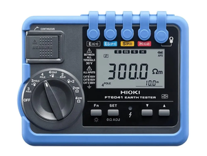 Medidor de Resistencia a Tierra Hioki FT6041, Admite Medición de 4 Electrodos, Personalizable OEM, Resistente al Agua IP65/IP67, 1 Año de Garantía - Product Image 3