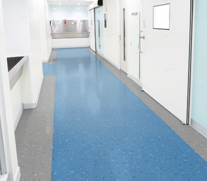 Rollo de Vinilo para Piso de PVC de 2-3 mm, Piso Vinílico para Hospitales, Antiestático, Salida de Fábrica, Impermeable - Product Image 1