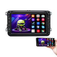 Autoradio 8 ", Android 9.1, écran HD, Navigation GPS, vidéo, lecteur multimédia, 2 Din, pour voiture Volkswagen/VW, PASSAT, POLO, GOLF