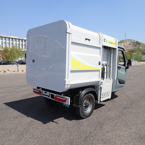 รถสามล้อไฟฟ้าเก็บขยะขายดี 3 ลูกบาศก์เมตร รถเก็บขยะ - Product Image 5