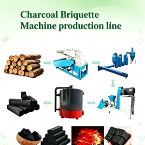 Four professionnel pour la fabrication de charbon de bois, à prix avantageux - Product Image 1