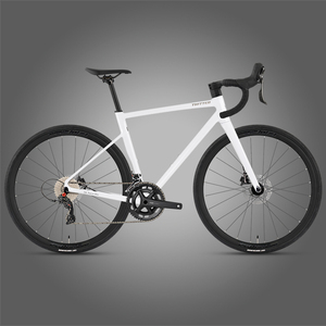 Bicicleta de Carretera Ligera C6 700c de 24 Velocidades con Frenos de Disco Hidráulicos, Horquilla de Fibra de Carbono y Cuadro de Aluminio para Ciclismo de Alto Rendimiento C6 (26 años) - Product Image 1