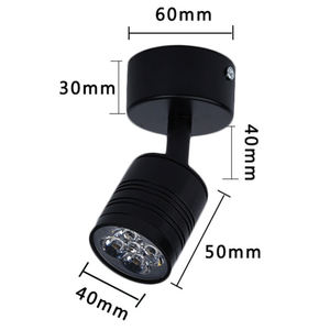 <span class=keywords><strong>Spot</strong></span> LED mural/plafond suspendu 85-265V 5W - Product Image 5