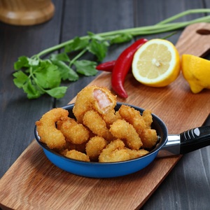 Wholesale Frozen Popcorn Shrimp Crispy Panko Breaded Bite Size <strong>Prawn</strong> Seafood Appetizer for Restaurant Bar Party - Product Image 2