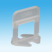 En gros plastique réutilisable Ventes directes d'usine Tlie nivellement Precise Wedge 1.5 Pince de nivellement de carrelage Système de nivellement