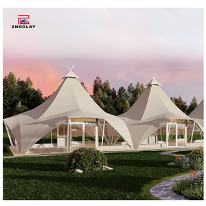Hôtels haut de gamme en pleine nature tentes tourisme de plein air <span class=keywords><strong>vacances</strong></span> Camping séjours chez l'habitant de luxe grand chapeau de paille maisons équipement de camping - Product Image 1