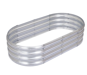 Kits de jardinières surélevées galvanisées OEM Boîte à fleurs modulaire pour la maison Pot à fleurs <span class=keywords><strong>paresseux</strong></span> pour légumes, herbes et sols - Product Image 1