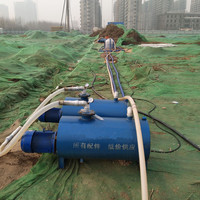 Pompe de déshydratation par points d'aspiration pour fondations légères, machine de drainage des fosses de fondations, équipement de drainage des eaux souterraines