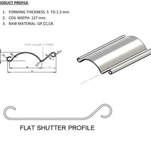 Jueshuuoo Z — rouleuse de portes coulissantes, machine de fabrication de tour, afrique et europe - Product Image 4